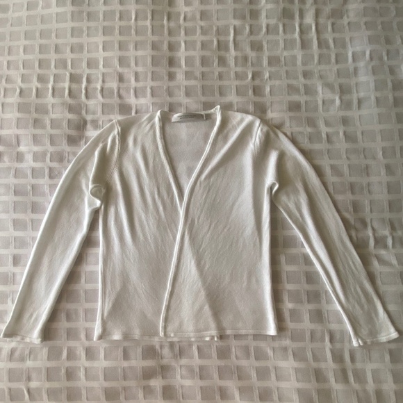 White Cardigan Contemporaine from Simons Excellent Condition - Picture 1 of 11